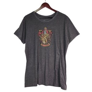 Harry Potter Gryffindor House Crest T-Shirt Unisex 3XL Plus Size Men's Women's